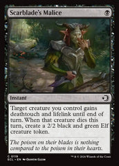 Maleficência da Estigmista / Scarblade's Malice - Magic: The Gathering - MoxLand