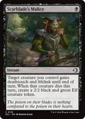 Maleficência da Estigmista / Scarblade's Malice - Magic: The Gathering - MoxLand