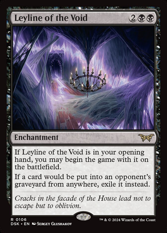 Linha de Força do Vácuo / Leyline of the Void - Magic: The Gathering - MoxLand