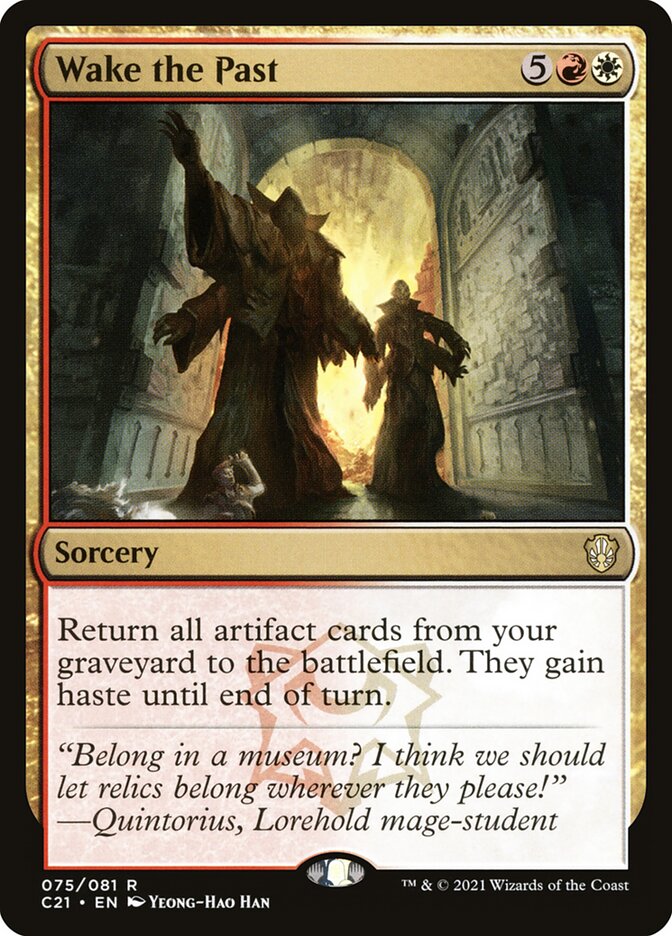 Despertar o Passado / Wake the Past - Magic: The Gathering - MoxLand