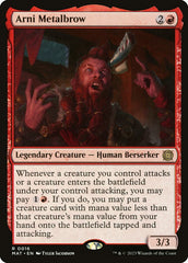 Arni Testa Metálica / Arni Metalbrow - Magic: The Gathering - MoxLand
