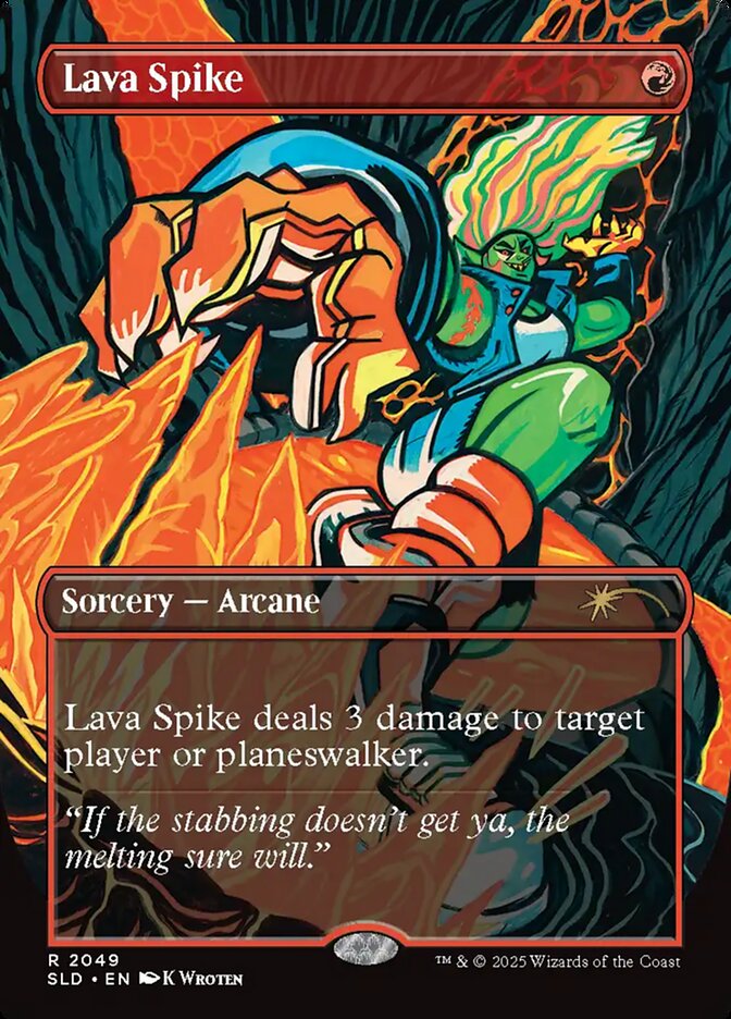 Espículo de Lava / Lava Spike - Magic: The Gathering - MoxLand