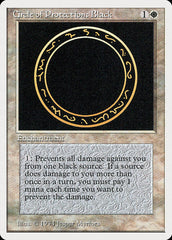 Círculo de Proteção: Preto / Circle of Protection: Black - Magic: The Gathering - MoxLand