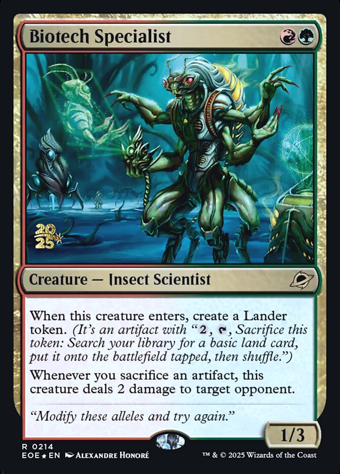 Biotech Specialist - Magic: The Gathering - MoxLand