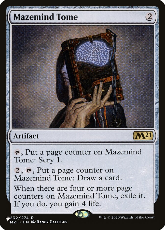 Tomo da Mente Labiríntica / Mazemind Tome - Magic: The Gathering - MoxLand