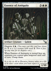Essência da Antiguidade / Essence of Antiquity - Magic: The Gathering - MoxLand