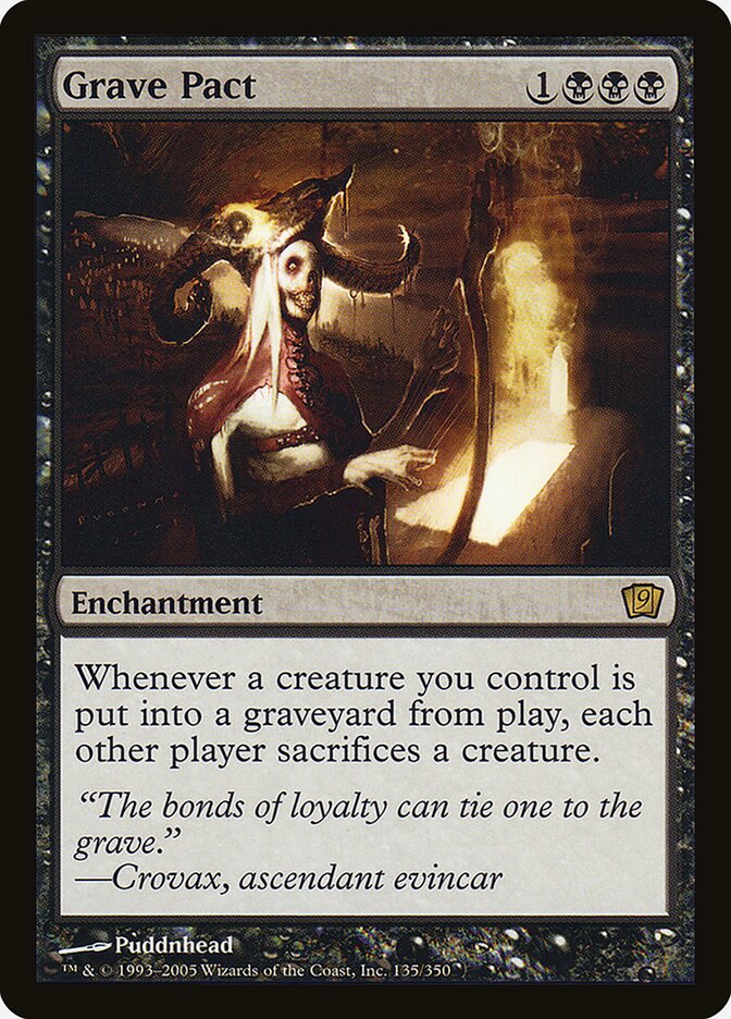 Pacto da Sepultura / Grave Pact - Magic: The Gathering - MoxLand