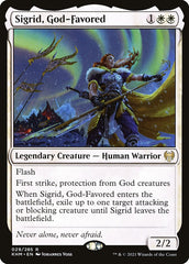 Sigrid, Favorecida pelos Deuses / Sigrid, God-Favored - Magic: The Gathering - MoxLand