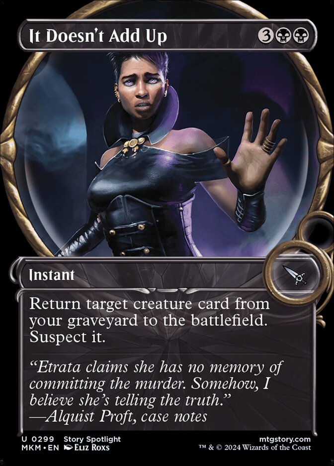 Não Faz Sentido / It Doesn't Add Up - Magic: The Gathering - MoxLand