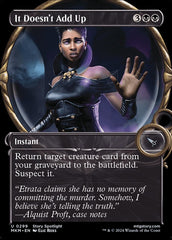Não Faz Sentido / It Doesn't Add Up - Magic: The Gathering - MoxLand