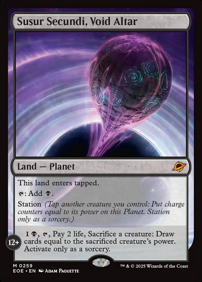 Susur Secundi, Altar do Vazio / Susur Secundi, Void Altar - Magic: The Gathering - MoxLand