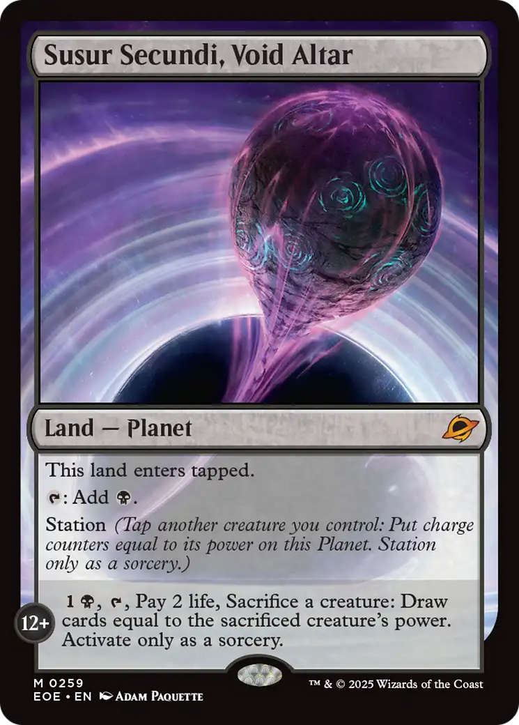 Susur Secundi, Altar do Vazio / Susur Secundi, Void Altar - Magic: The Gathering - MoxLand