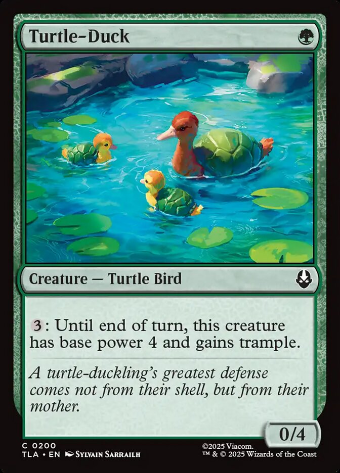 Tartaruga-pato / Turtle-Duck - Magic: The Gathering - MoxLand