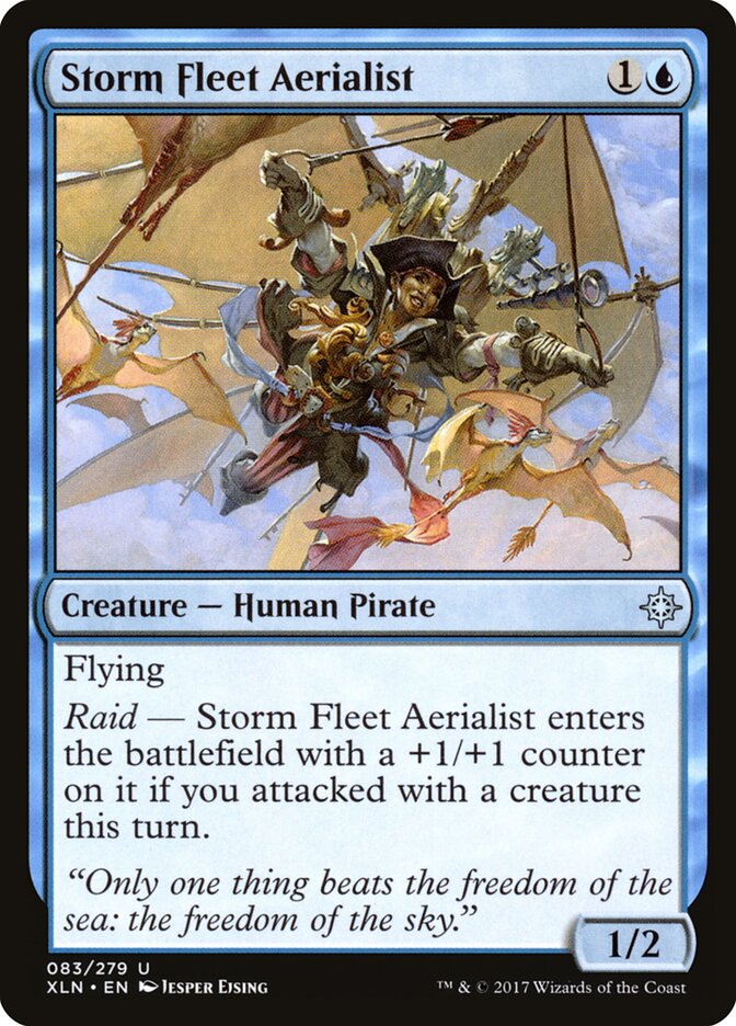 Aerialista da Frota da Tormenta / Storm Fleet Aerialist - Magic: The Gathering - MoxLand