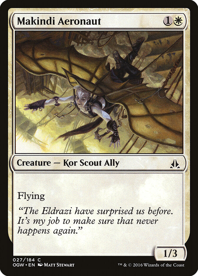 Aeronauta de Makindi / Makindi Aeronaut - Magic: The Gathering - MoxLand