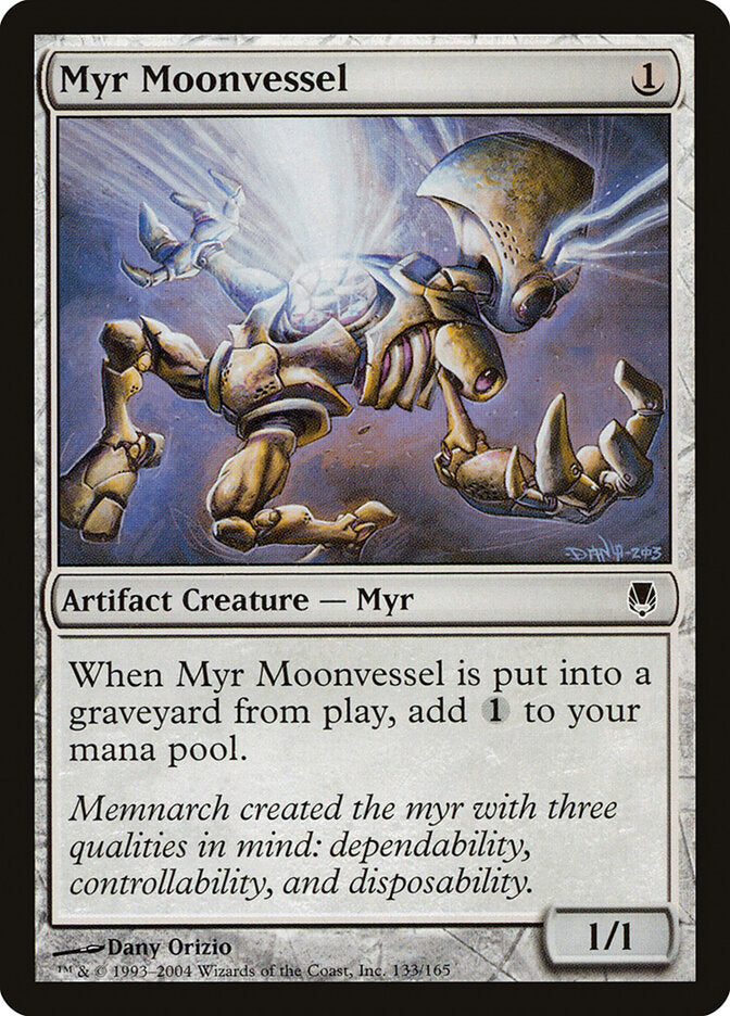 Receptáculo Lunar dos Myrs / Myr Moonvessel - Magic: The Gathering - MoxLand