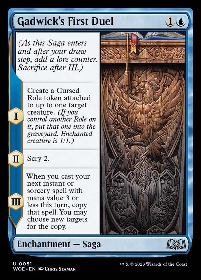 Primeiro Duelo de Gadwick / Gadwick's First Duel - Magic: The Gathering - MoxLand