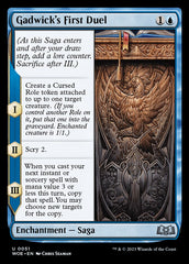 Primeiro Duelo de Gadwick / Gadwick's First Duel - Magic: The Gathering - MoxLand