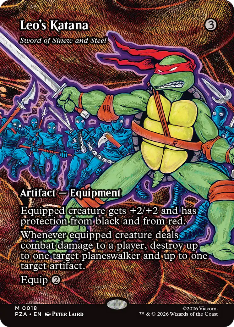 Leo's Katana - Magic: The Gathering - MoxLand