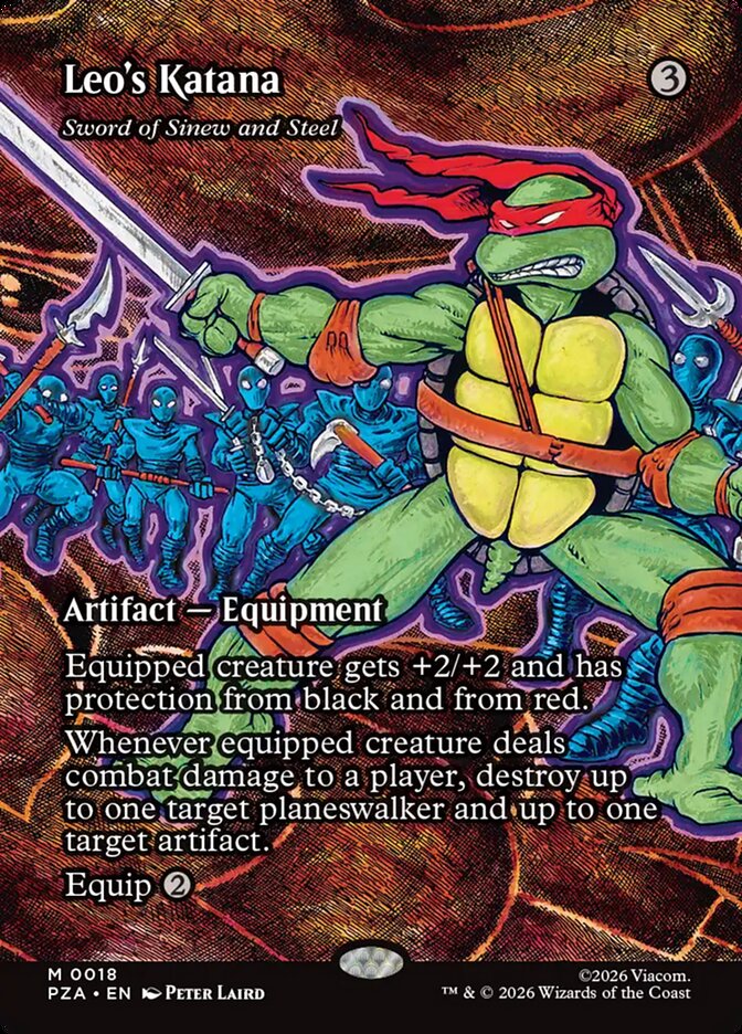 Leo's Katana - Magic: The Gathering - MoxLand