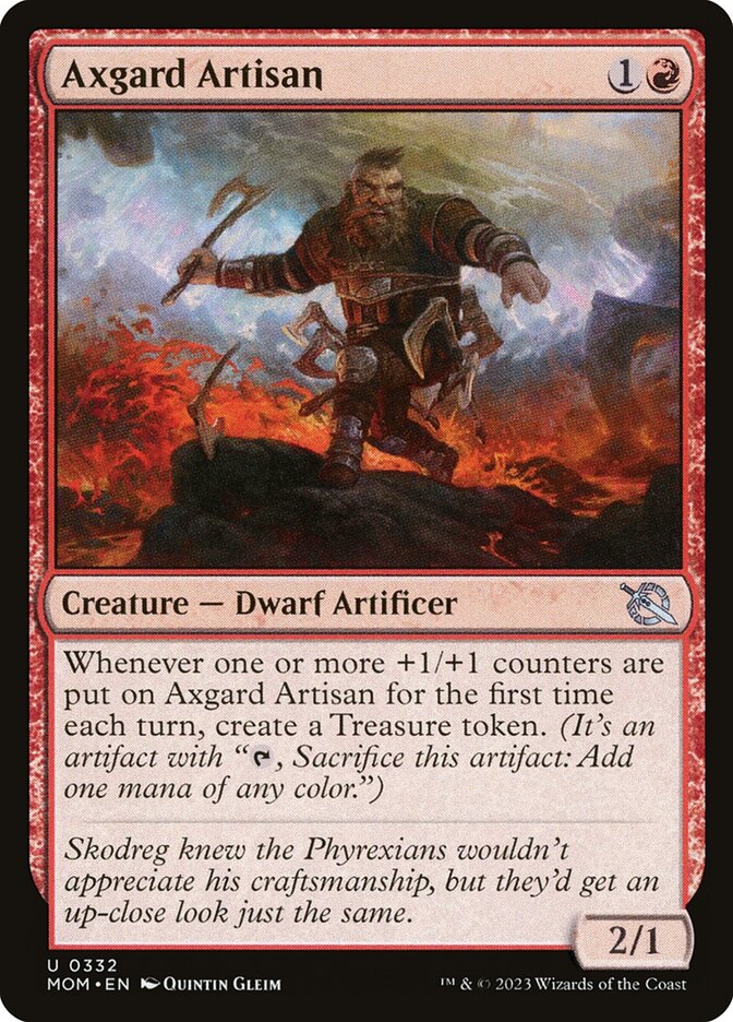 Artesão de Axgard / Axgard Artisan - Magic: The Gathering - MoxLand