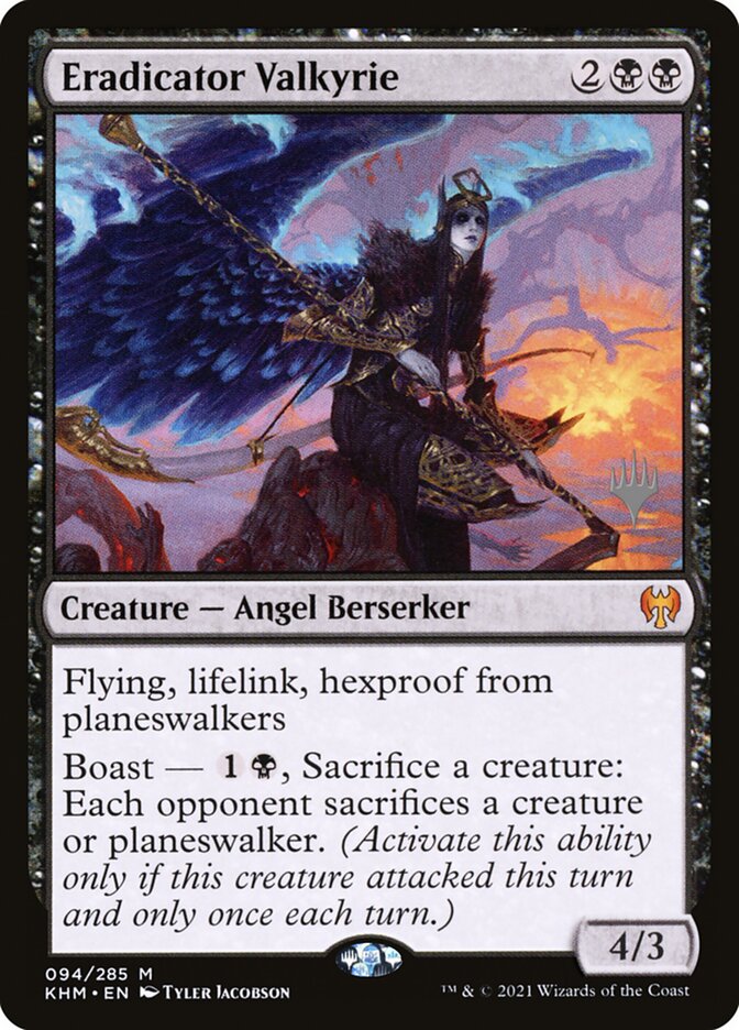 Valquíria Erradicadora / Eradicator Valkyrie - Magic: The Gathering - MoxLand
