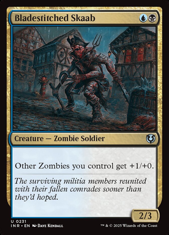 Skaab das Lâminas Suturadas / Bladestitched Skaab - Magic: The Gathering - MoxLand