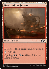 Deserto da Fervorosa / Desert of the Fervent - Magic: The Gathering - MoxLand