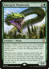 Vorme das Matas Emergente / Emergent Woodwurm - Magic: The Gathering - MoxLand