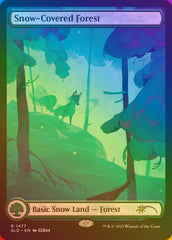 Floresta Nevada / Snow-Covered Forest - Magic: The Gathering - MoxLand