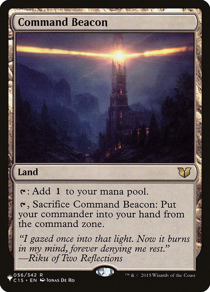 Farol do Comando / Command Beacon - Magic: The Gathering - MoxLand