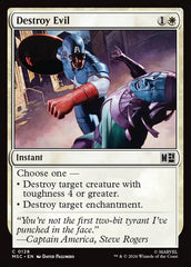 Destruir o Mal / Destroy Evil - Magic: The Gathering - MoxLand