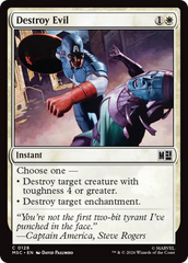 Destruir o Mal / Destroy Evil - Magic: The Gathering - MoxLand