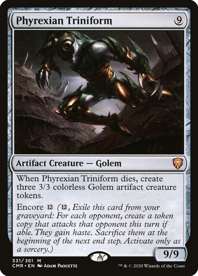 Triniforme Phyrexiano / Phyrexian Triniform - Magic: The Gathering - MoxLand