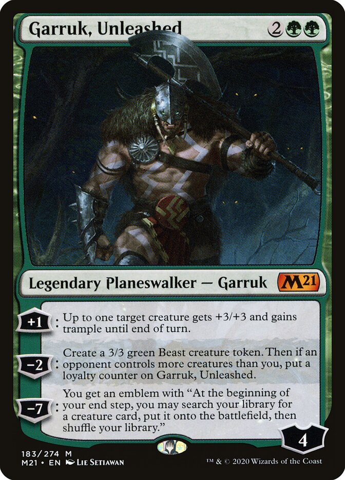 Garruk, Liberto / Garruk, Unleashed - Magic: The Gathering - MoxLand