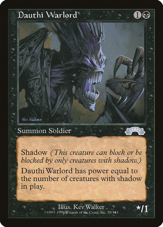 Senhor da Guerra de Dauth / Dauthi Warlord - Magic: The Gathering - MoxLand