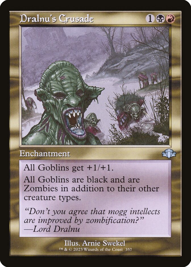 Cruzada de Dralnu / Dralnu's Crusade - Magic: The Gathering - MoxLand