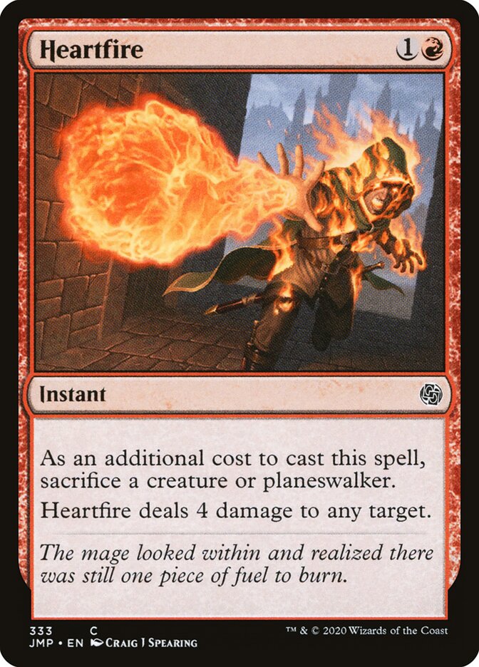 Fogo Interior / Heartfire - Magic: The Gathering - MoxLand