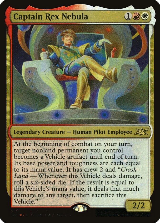 Captain Rex Nebula - Magic: The Gathering - MoxLand