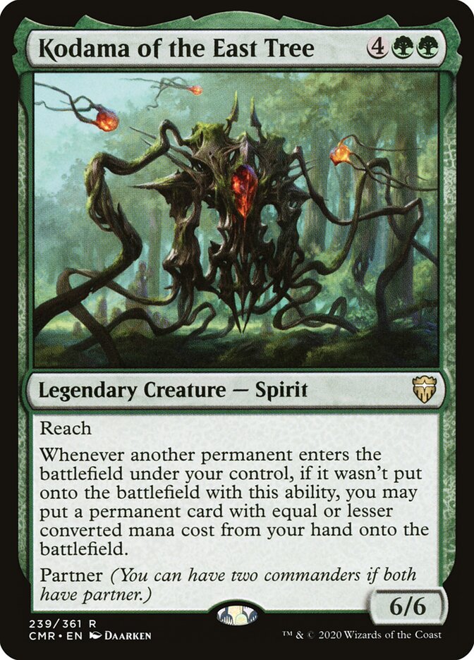 Kodama da Árvore Oriental / Kodama of the East Tree - Magic: The Gathering - MoxLand