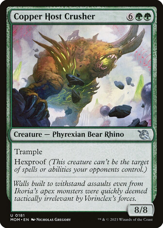 Esmagador da Hoste de Cobre / Copper Host Crusher - Magic: The Gathering - MoxLand