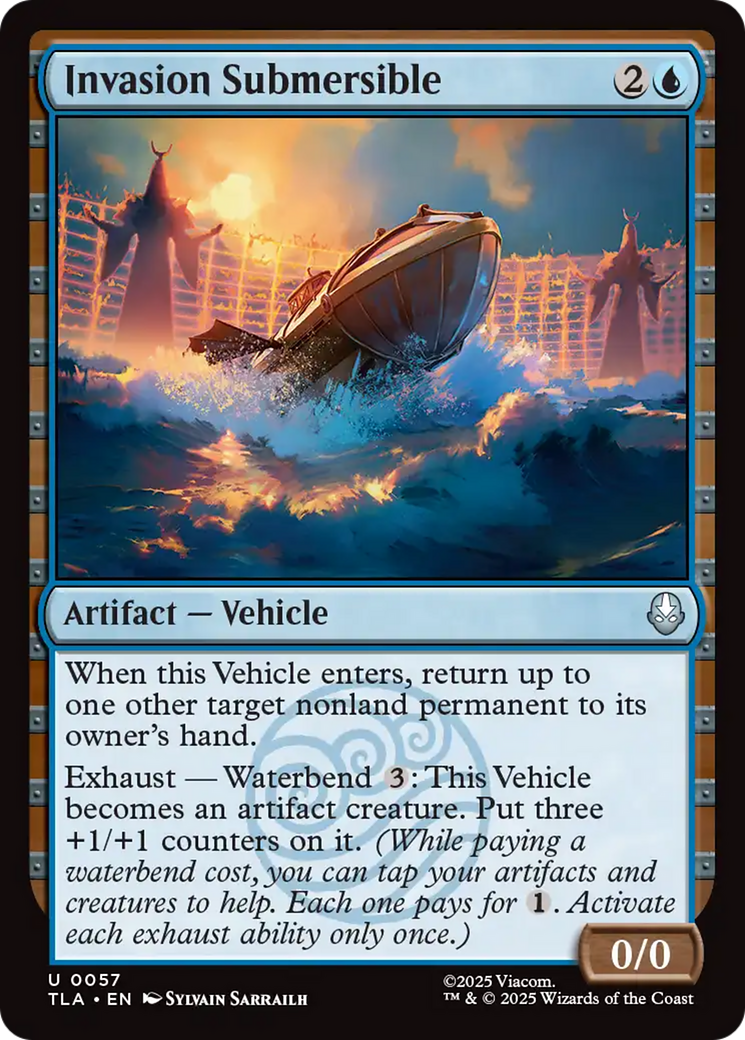 Submersível de Invasão / Invasion Submersible - Magic: The Gathering - MoxLand