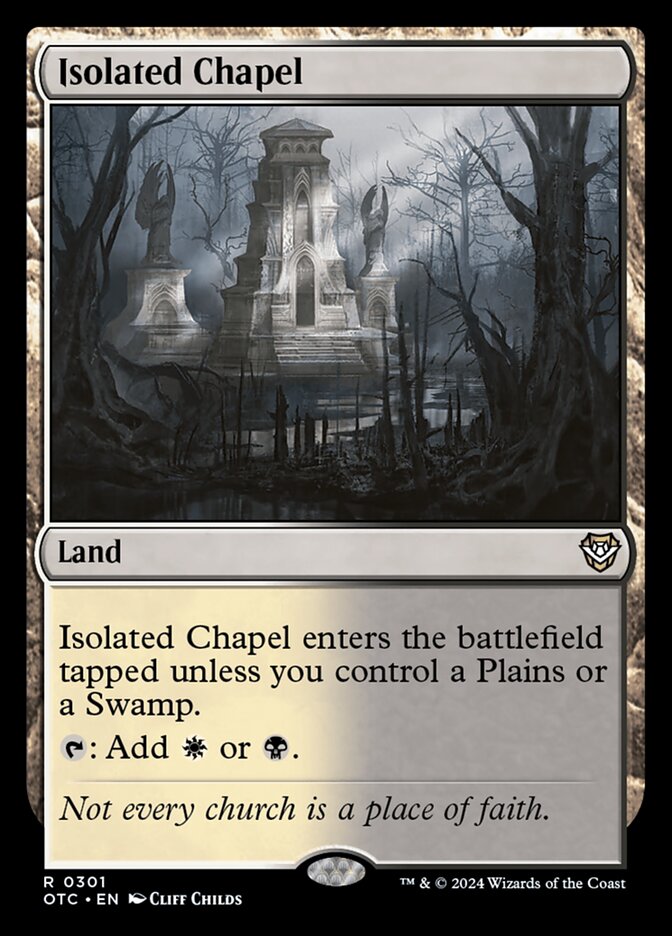 Capela Isolada / Isolated Chapel - Magic: The Gathering - MoxLand