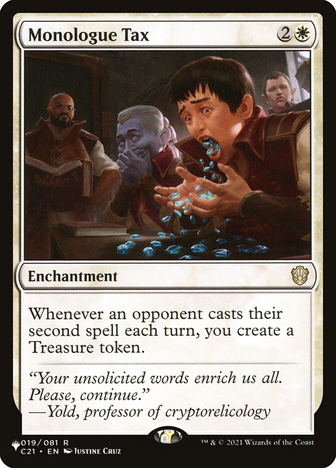 Taxa de Monólogo / Monologue Tax - Magic: The Gathering - MoxLand