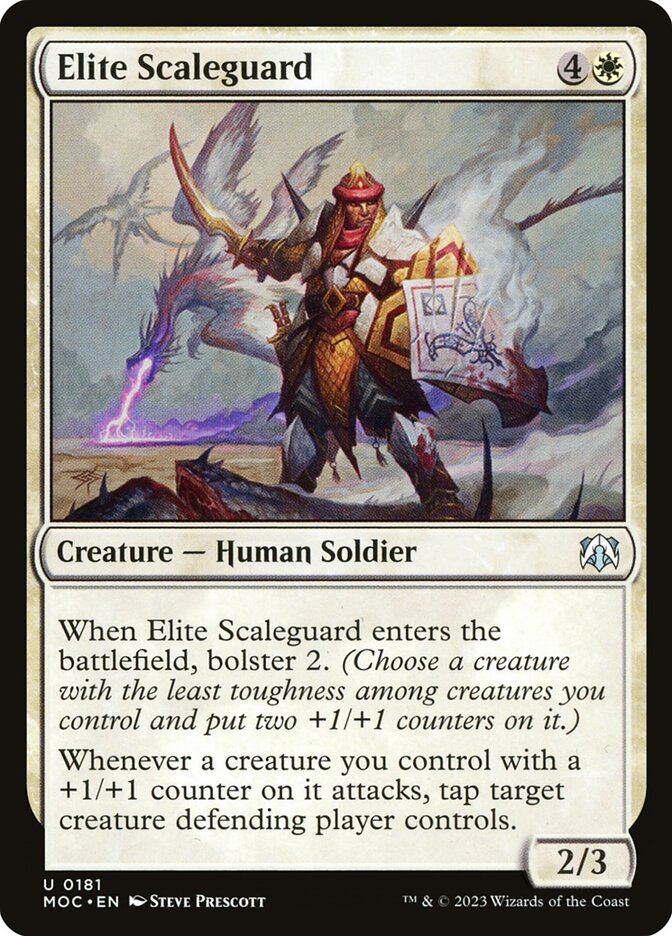 Guarda Escamado de Elite / Elite Scaleguard - Magic: The Gathering - MoxLand