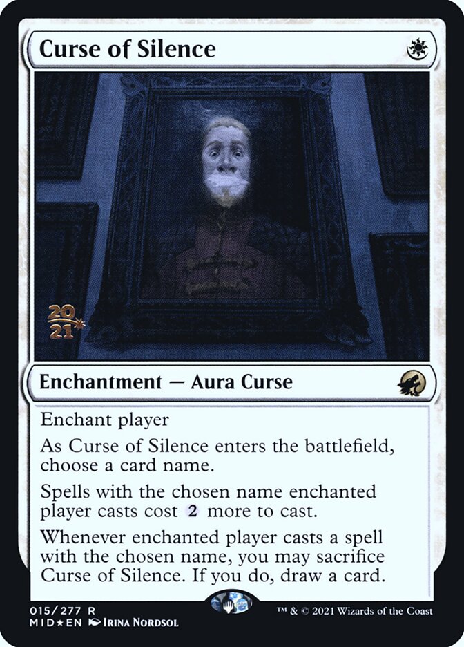 Maldição do Silêncio / Curse of Silence - Magic: The Gathering - MoxLand