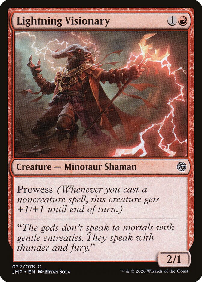 Lightning Visionary / Lightning Visionary - Magic: The Gathering - MoxLand