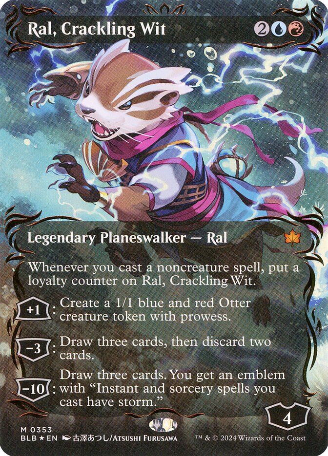 Ral, Raciocínio Estalante / Ral, Crackling Wit - Magic: The Gathering - MoxLand