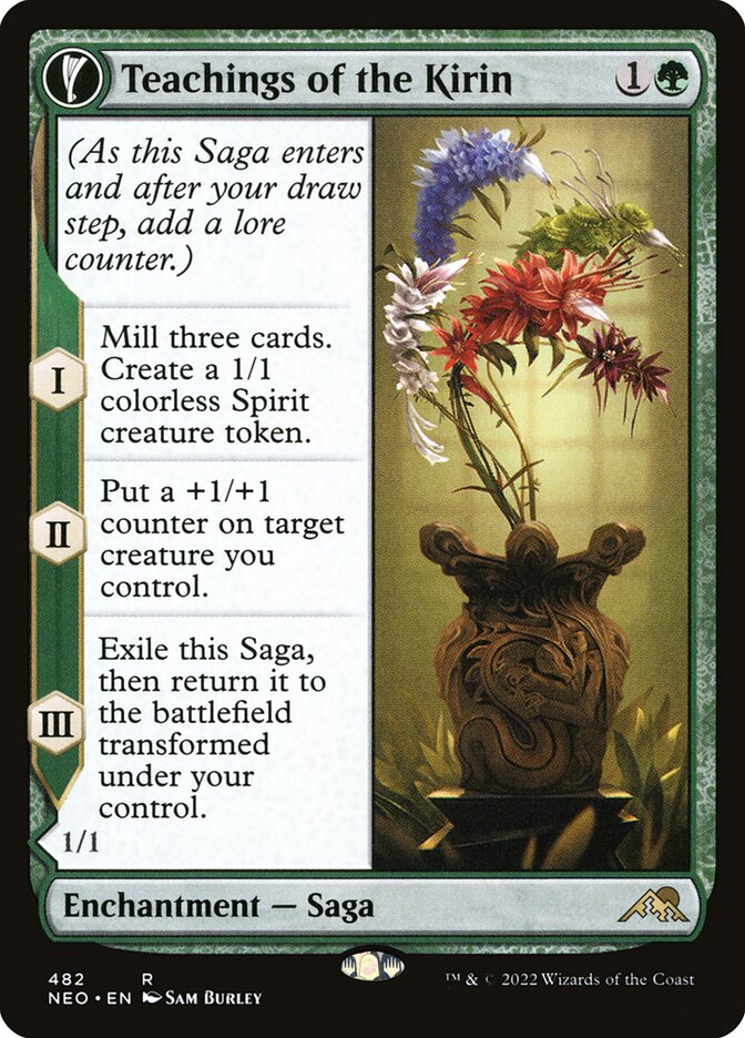 Ensinamentos dos Kirin / Teachings of the Kirin - Magic: The Gathering - MoxLand