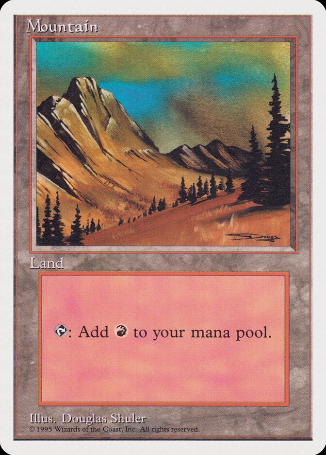 Montanha / Mountain - Magic: The Gathering - MoxLand